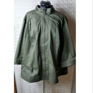 CJ Banks Womens Jacket Size 3X Full Zip